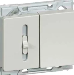LK OPUS® 66, Skydelysdæmper LED-S 120 VA med korrespondance, 1 modul – Lauritz Knudsen