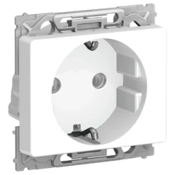 LK OPUS® 66, Stikkontakt med side-jord (Schuko), 1 modul – Lauritz Knudsen