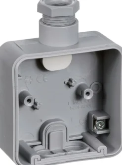 LK OPUS® 74, Underlag med 1 stk. M20 forskruning (for Ø6 til 14 mm kabel), 1 modul – Lauritz Knudsen