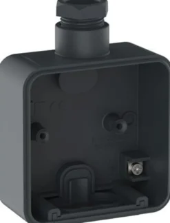 LK OPUS® 74, Underlag med 1 stk. M20 forskruning (for Ø6 til 14 mm kabel), 1 modul – Lauritz Knudsen