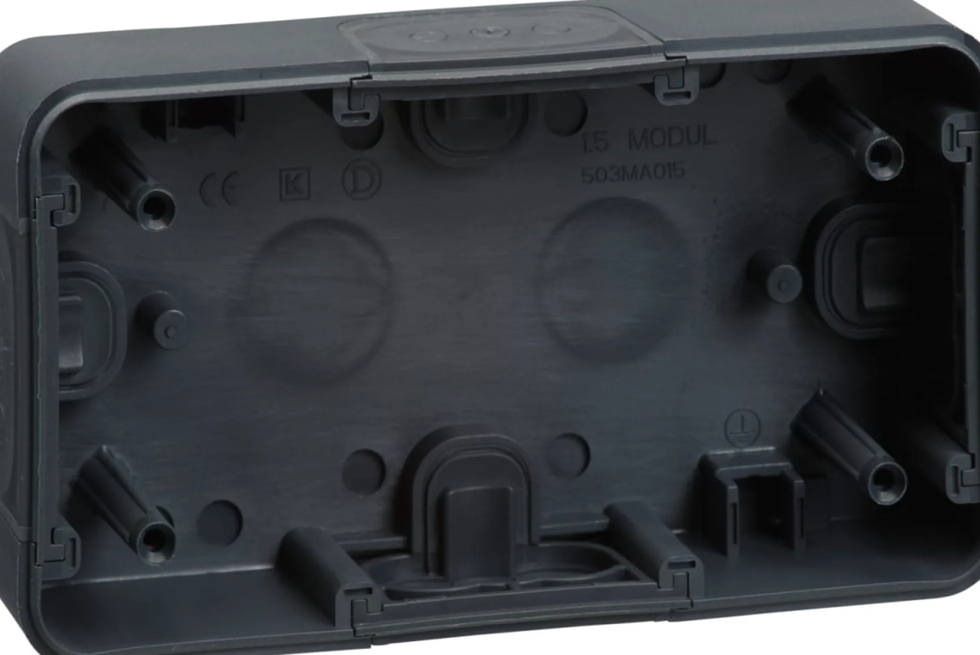 LK OPUS® 74, Vandret underlag, 1½ modul – Lauritz Knudsen