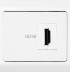 LK OPUS® 66, Video/audioudtag med 1 stk. HDMI 1.4 hun-konnektor, 1 modul – Lauritz Knudsen