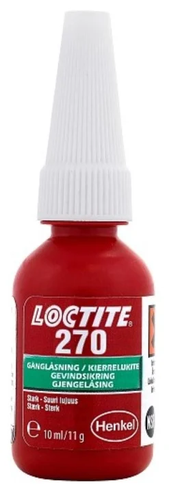 LOCTITE gevindsikring 270, høj styrke, grøn, 10 ml