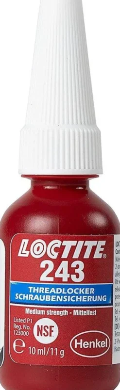 LOCTITE gevindsikring 243, medium styrke, 10 ml