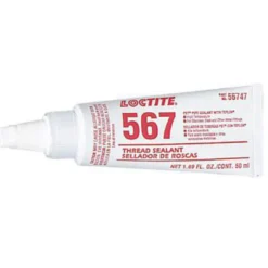 Loctite gevindtætning 567, lav styrke, gullig/hvid, 50 ml