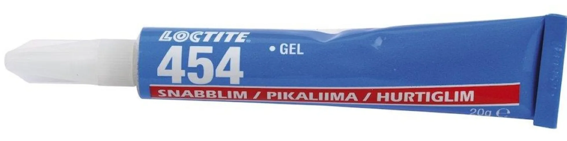Loctite 454 hurtiglim, universal gel, 20g