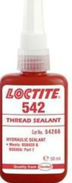 Loctite hydraulik og pneumatik tætning 542, 250 ml