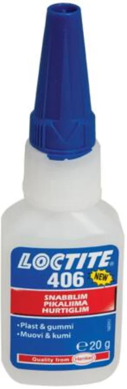 Loctite 406, universal lim, 20 gram, plast