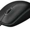 Logitech B100 optisk MUS, SORT, usb