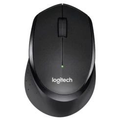 Logitech B330 Silent Plus, trådløs mus, sort