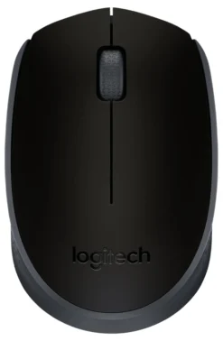 Logitech B170, trådløs optisk mus, sort