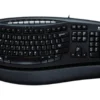 Logitech Comfort Wave 450, kablet USB tastatur, dansk layout, sort