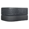 Logitech Ergo K860, ergonomisk trådløst tastatur, RF og Bluetooth, nordisk layout, sort
