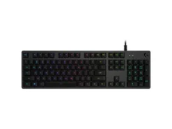Logitech G512 Carbon mekanisk gamingtastatur, GX Brown switches, RGB, nordisk layout