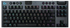 Logitech G915 TKL Lightspeed, trådløst RGB gaming tastatur, GL Clicky
