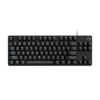 Logitech G413 TKL SE, mekanisk gaming tastatur, schweizisk layout, sort