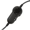 Logitech H151, kablet stereo headset, sort