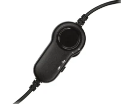 Logitech H151, kablet stereo headset, sort