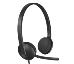 Logitech H340, kablet USB computer-headset, sort