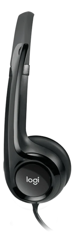 Logitech H390 USB headset, til kontor og callcenter, sort