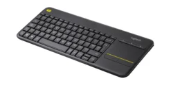 Logitech K400 Plus Trådløst Tastatur med Touchpad til TV og HTPC