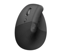 Logitech Lift Left, vertikal ergonomisk mus til venstrehånd, grafit/sort