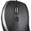 Logitech M500, kablet laser mus, sort