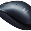 Logitech M90, kablet optisk mus, USB, 1000 DPI, sort