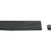 Logitech MK235, trådløst tastatur og mus sæt, nordisk layout, sort