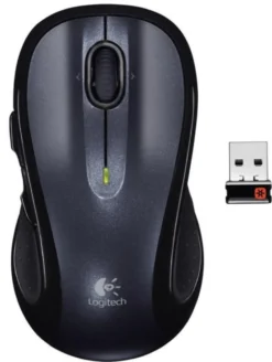 Logitech M510, trådløs mus, sort