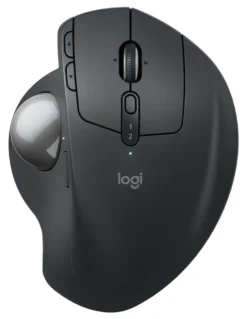 Logitech MX Ergo S, trådløs trackball-mus, sort