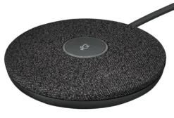 Logitech Rally Mic Pod, omnidirektional bordmikrofon til videokonference, sort