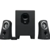 Logitech Z313, 2.1 højttalersystem med subwoofer, sort