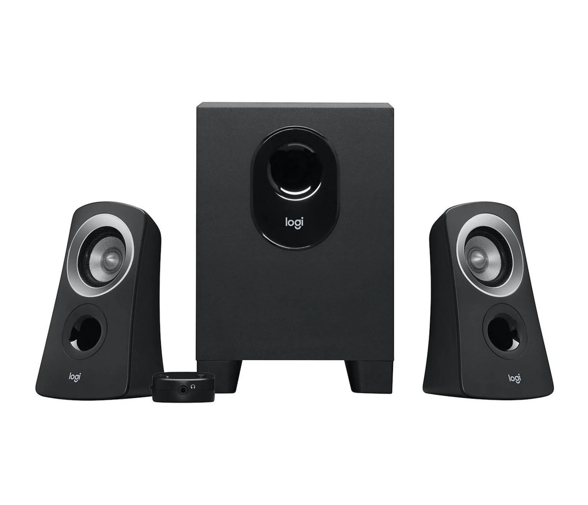 Logitech Z313, 2.1 højttalersystem med subwoofer, sort