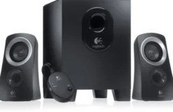 Logitech Z313, 2.1 højttalersystem med subwoofer, sort