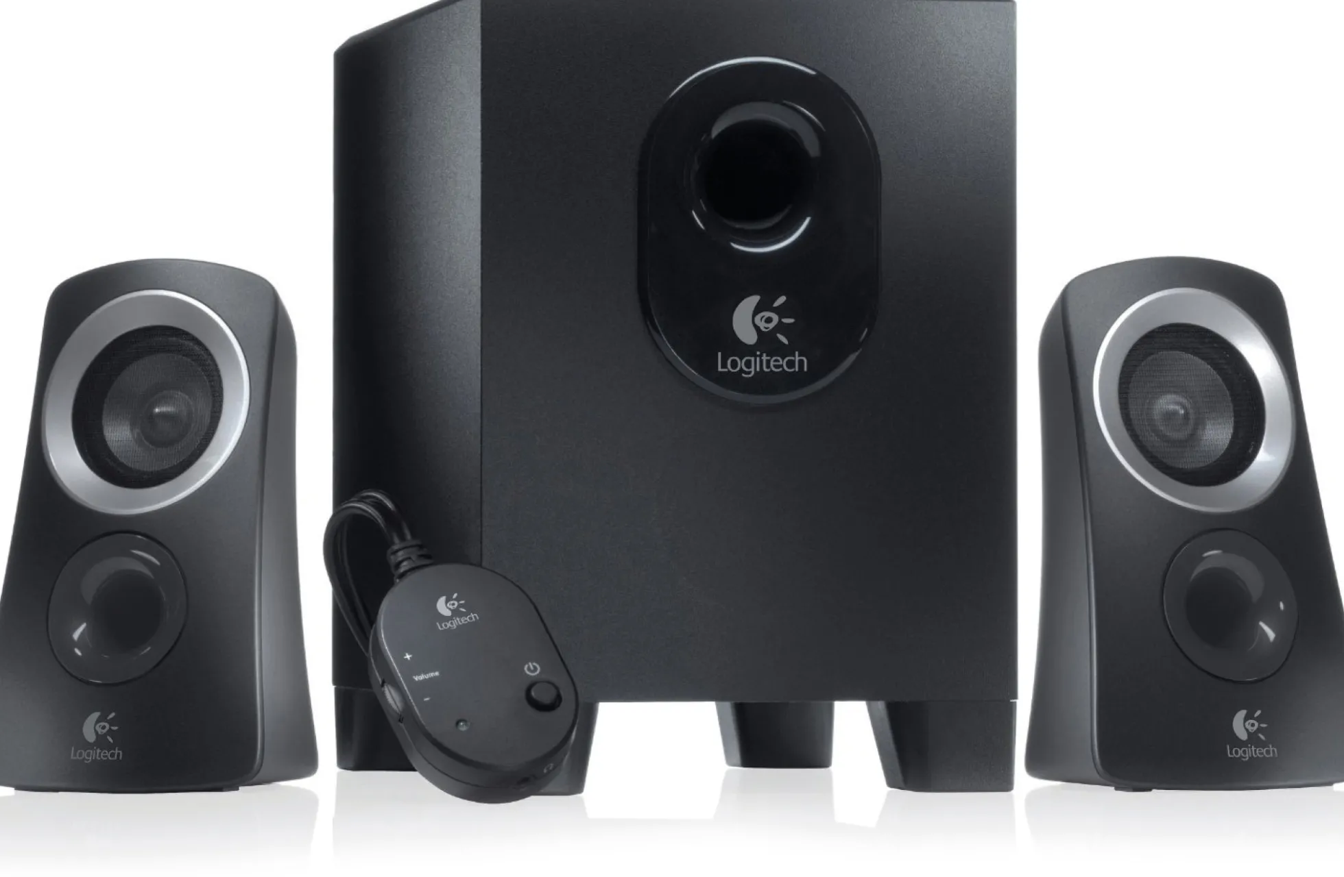 Logitech Z313, 2.1 højttalersystem med subwoofer, sort