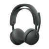 Logitech Zone Wireless 2 ES, kablet og trådløst Bluetooth headset, USB-C, grafit