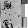 Låsekasse 250, dornmål 55 mm, 230 mm x 86 mm x 25 mm, Venstre, Blankforniklet