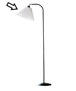 Løs skærm til Medina bord- og gulvlampe, Ø30 cm, hvid - Halo Design