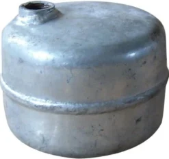 Luftpotte, 1 liter, galvaniseret