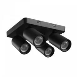 Madara Altro loftslampe, 4xGU10, 230V, IP20, firkant