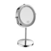 Makeup spejl med lys - LED, 4xAA batteri, krom, 6400K