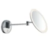 Makeup spejl med lys, vægmodel, 4,8W, 2700/3000/4000K, krom - SLV Maganda