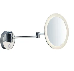 Makeup spejl med lys, vægmodel, 4,8W, 2700/3000/4000K, krom - SLV Maganda