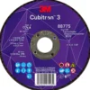 3M Cubitron III skæreskive, 125 mm x 2 mm, 22,23 mm hul, plan, T41, til stål/rustfrit stål