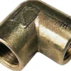 Messing vinkel 90° m. mf/mf, ½" x ½"