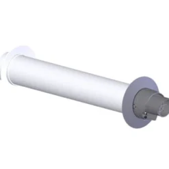 MetalbestoS® ConneXt – Aftræk væggennemføring Ø80/125 mm, 800 mm