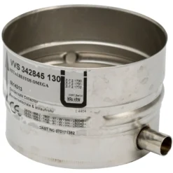 MetalbestoS Omega Ø100 mm foringsbær. foringsbæring m. kondensaftap