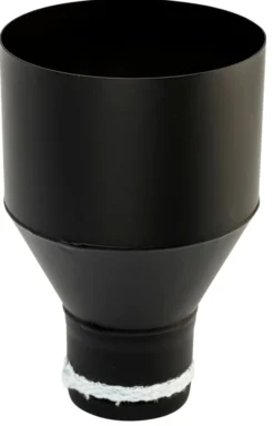 Metalbestos overgang, 100mm til 150mm stålskorsten