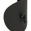 Metalbestos renseklap 100 mm, løs, sort røgrør